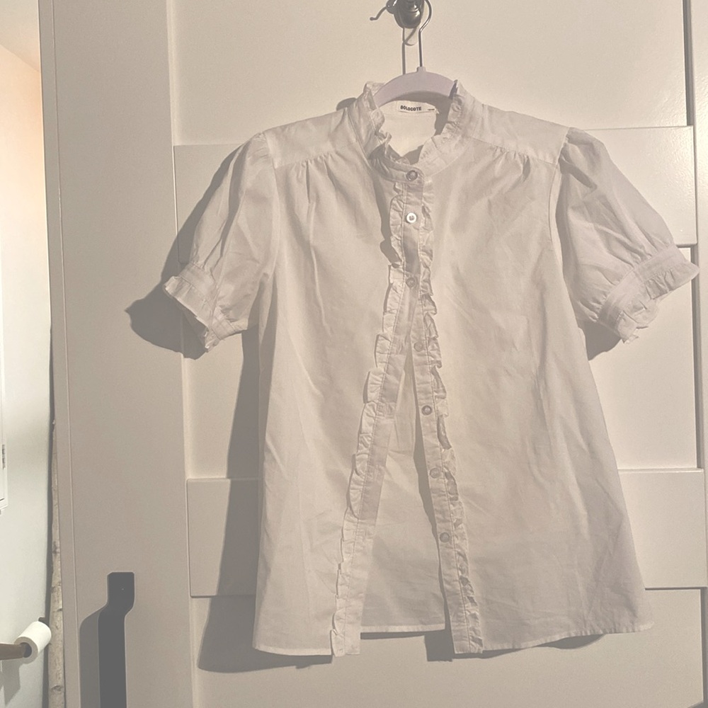 White girls blouse